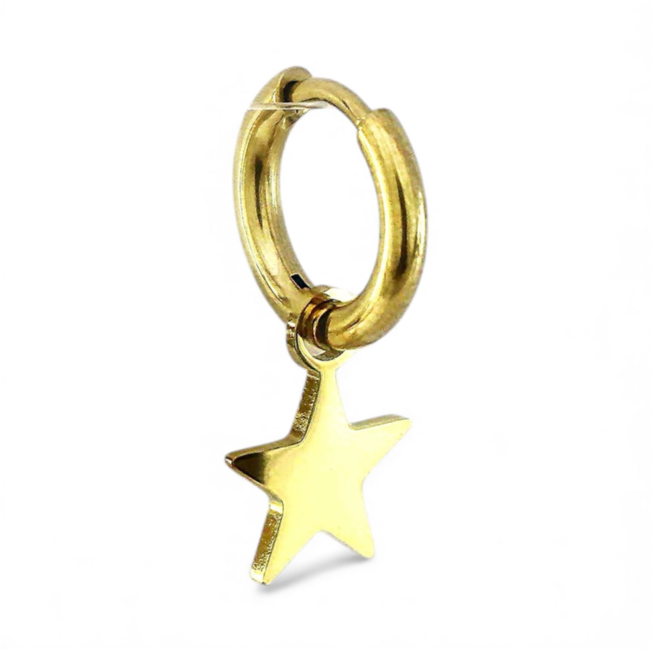Pendiente Mini Estrella Dorado