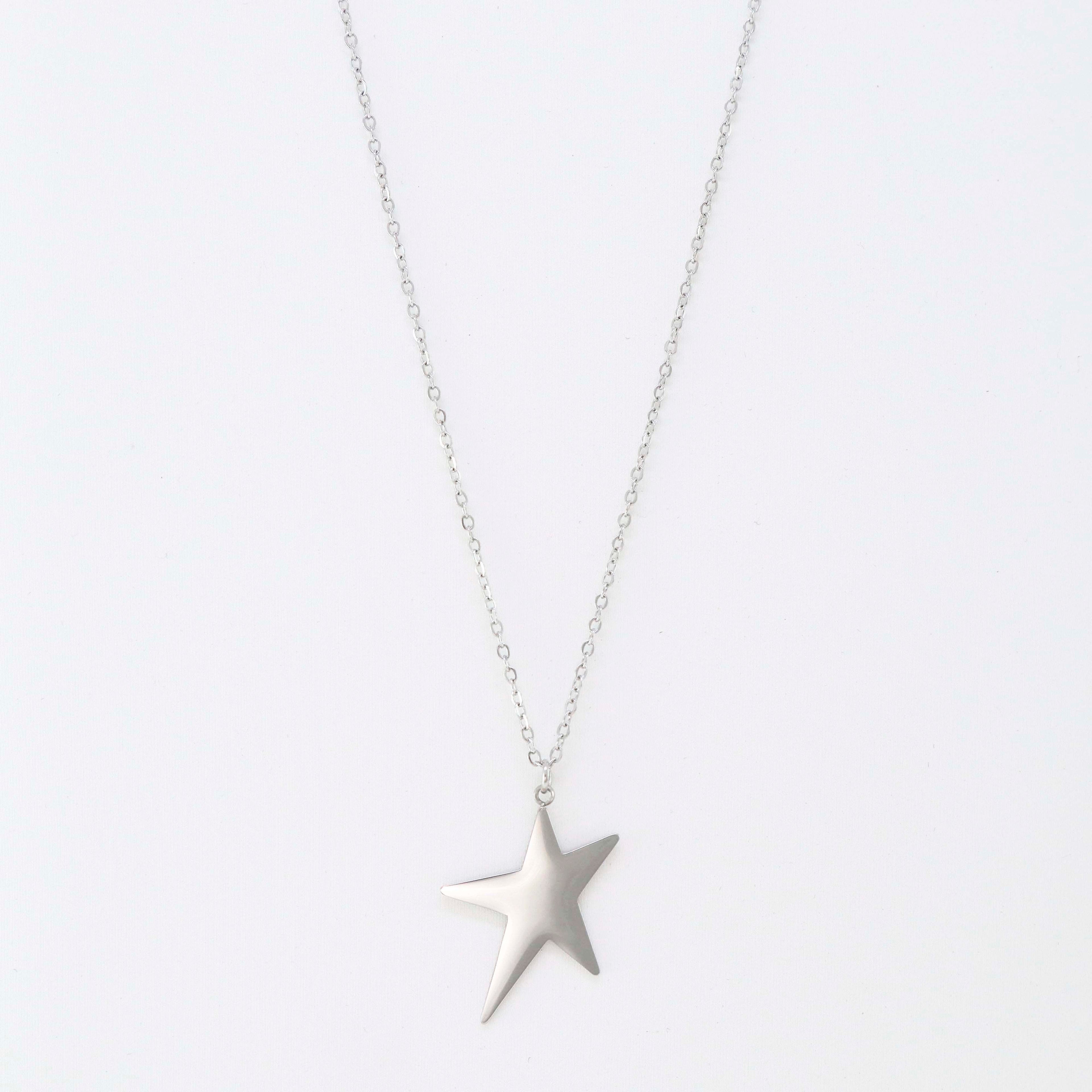Collar Lua Plateado