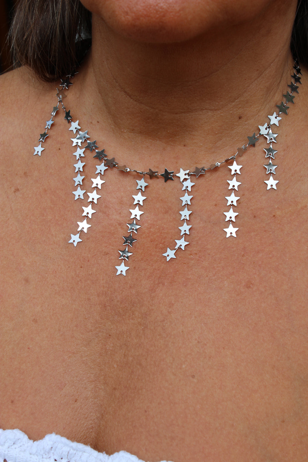 Collar Amanecer Plateado