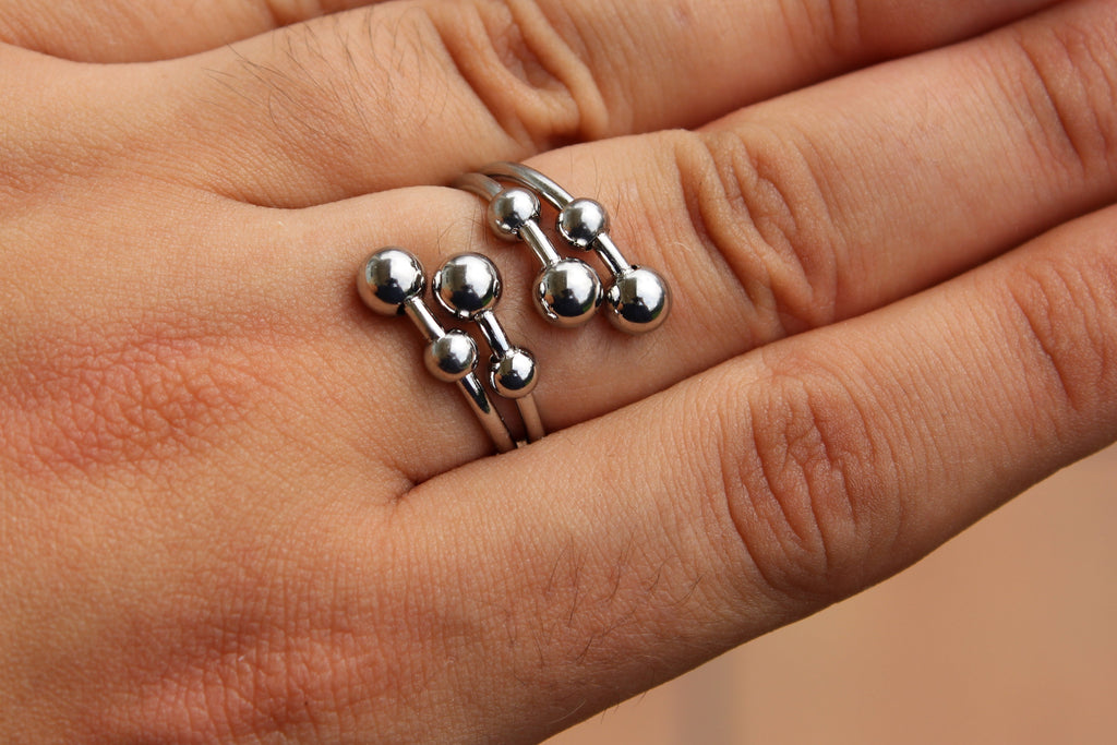 Anillo Aris Plateado