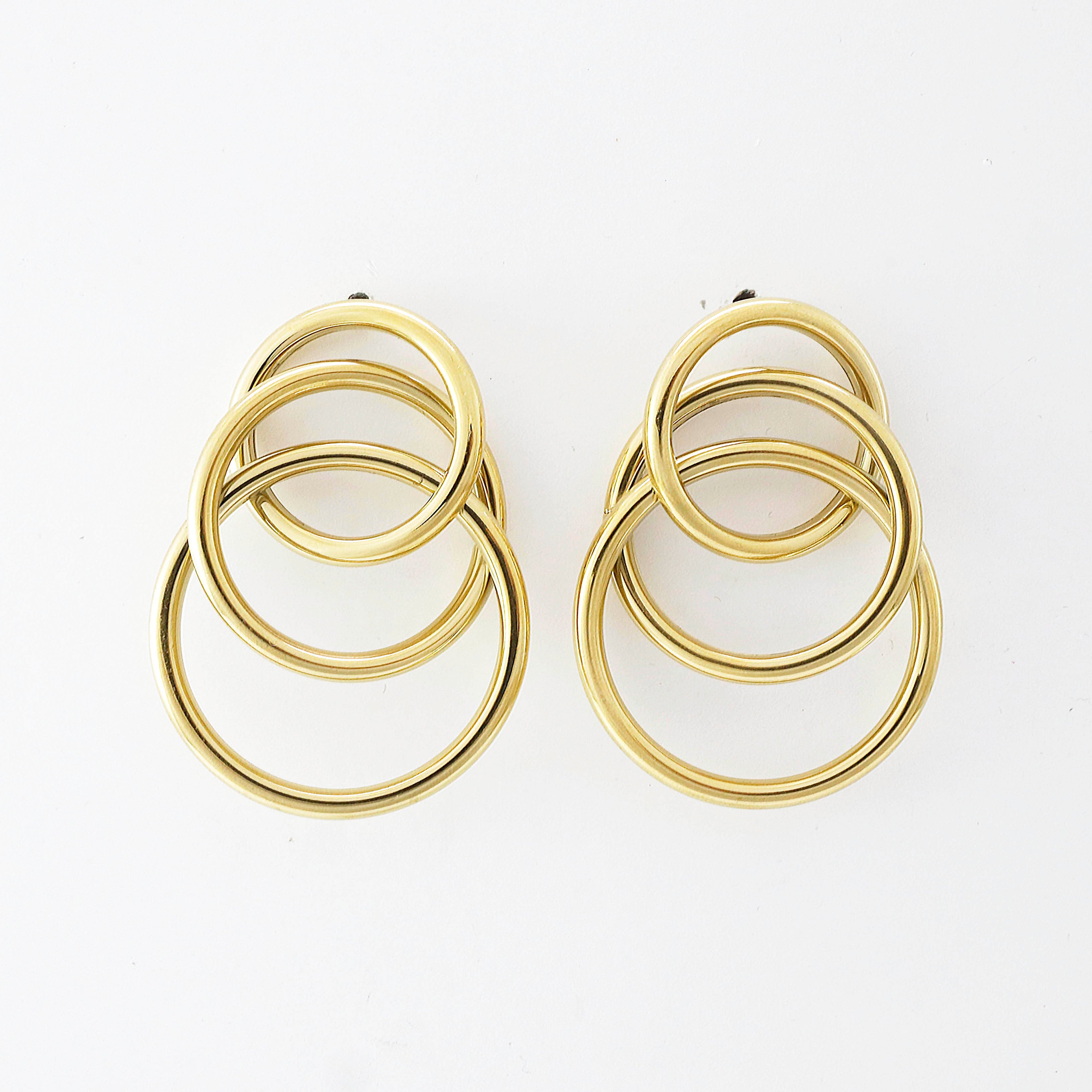 Pendientes Ágata Dorados