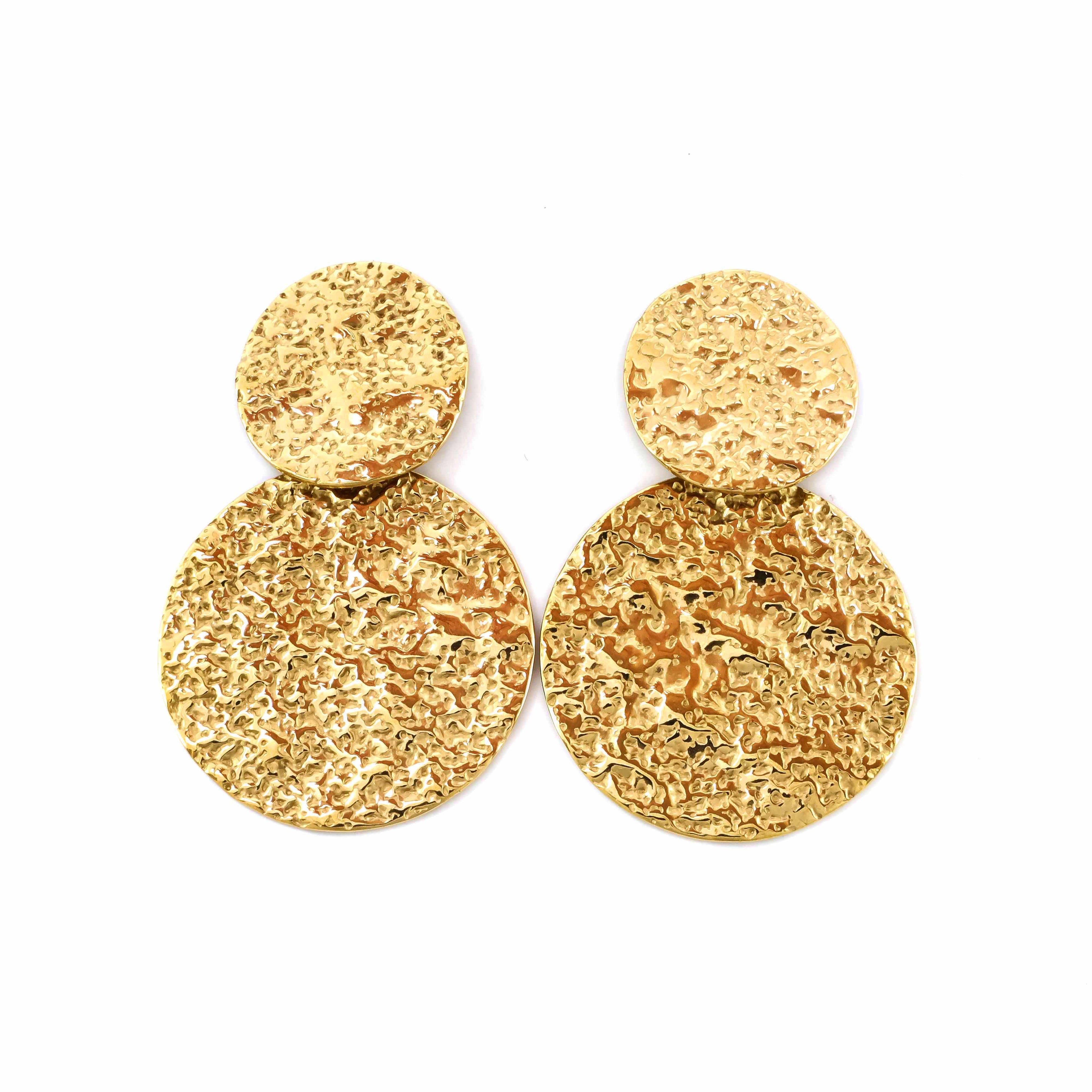 Pendientes Gaia Dorados